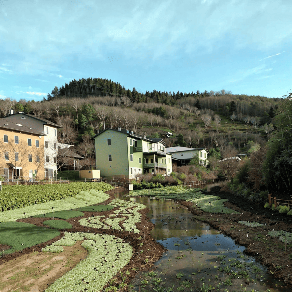 Il fiume Montone a Rocca San Casciano - terzo scenario