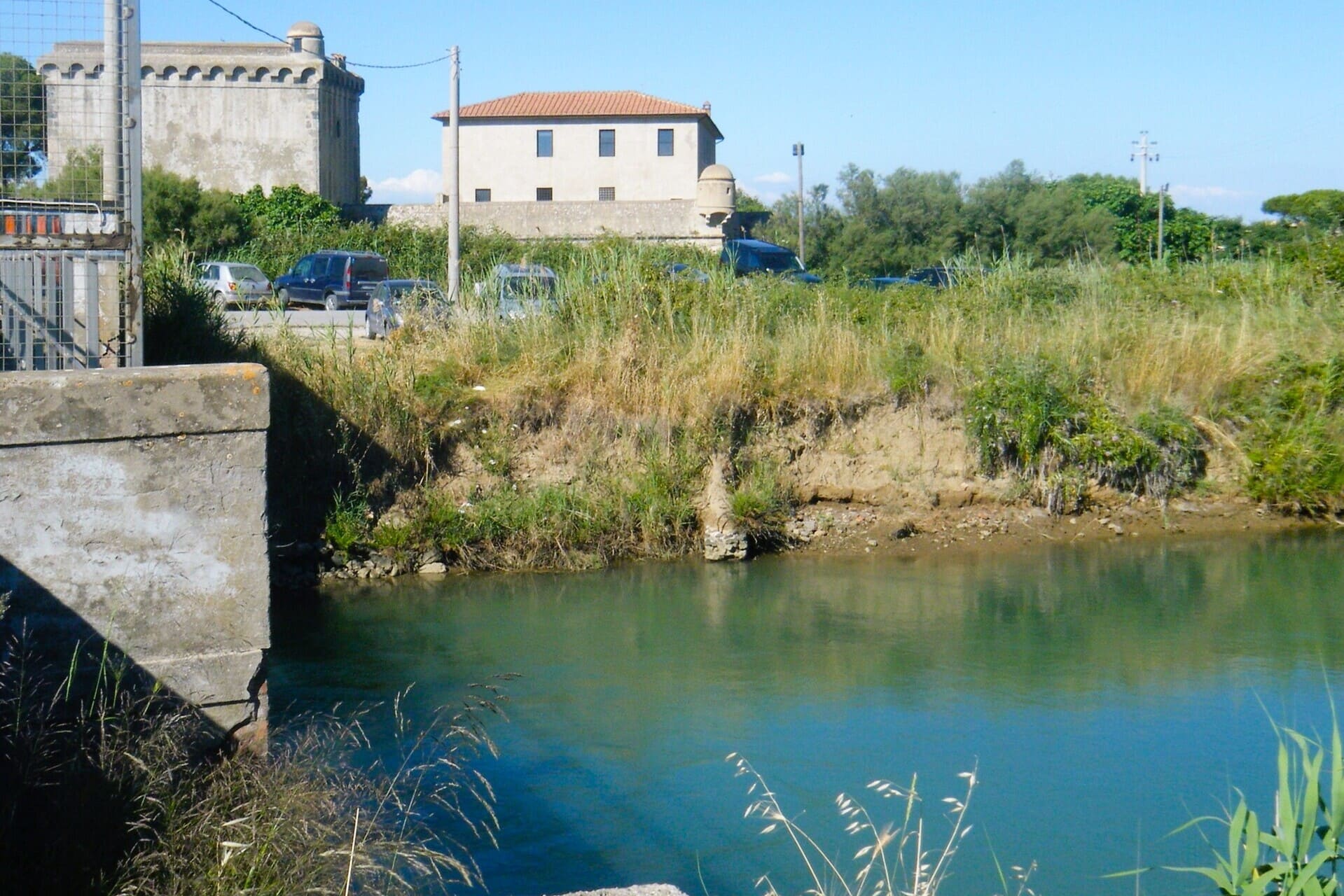 Il fiume Albegna ad Albinia