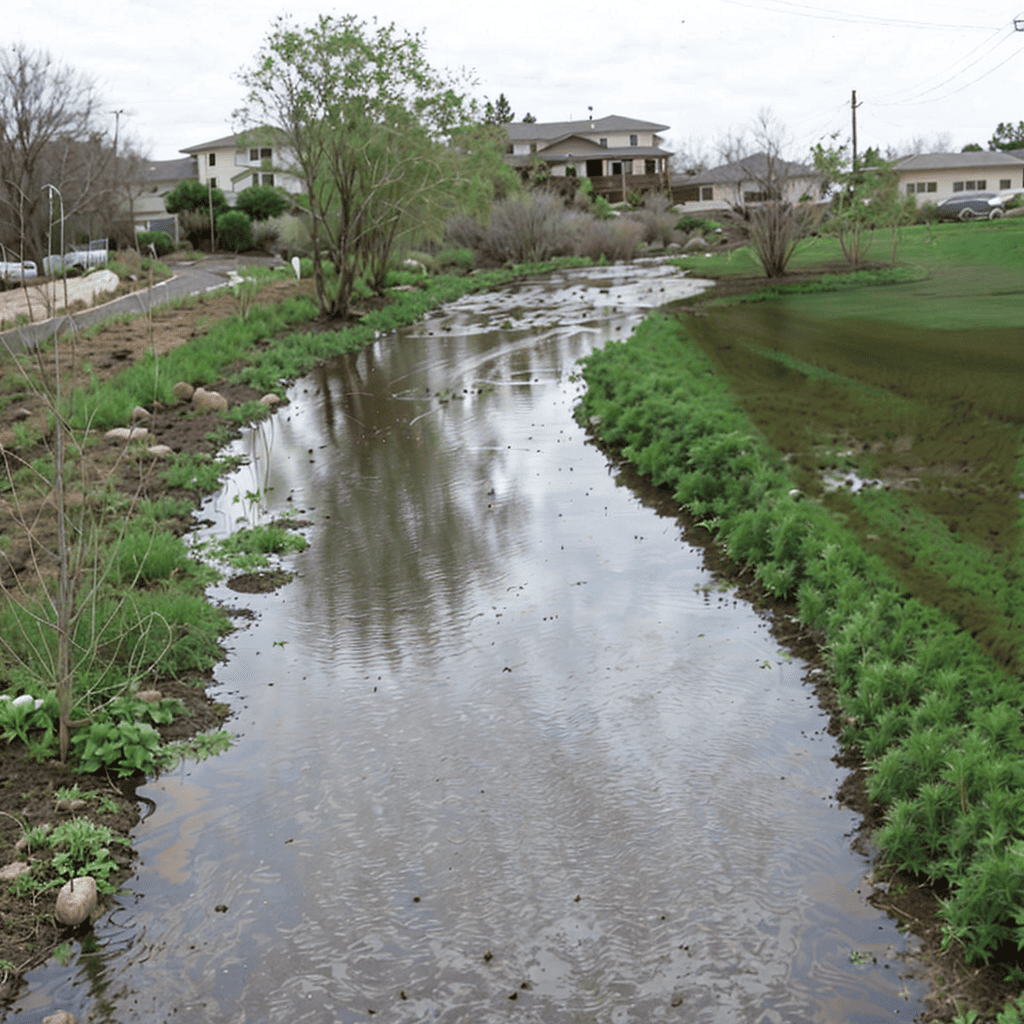 Il fiume Cherio a Palosco - secondo scenario