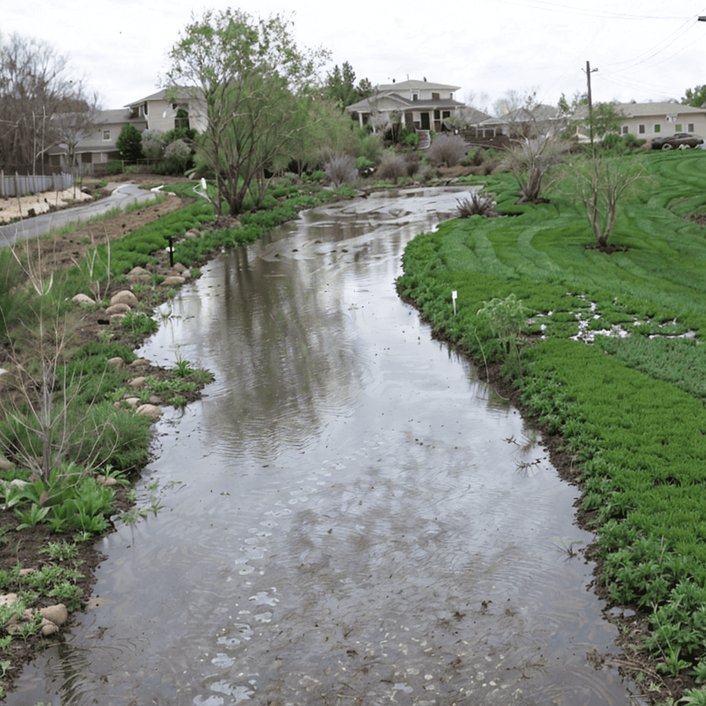 Il fiume Cherio a Palosco - quarto scenario