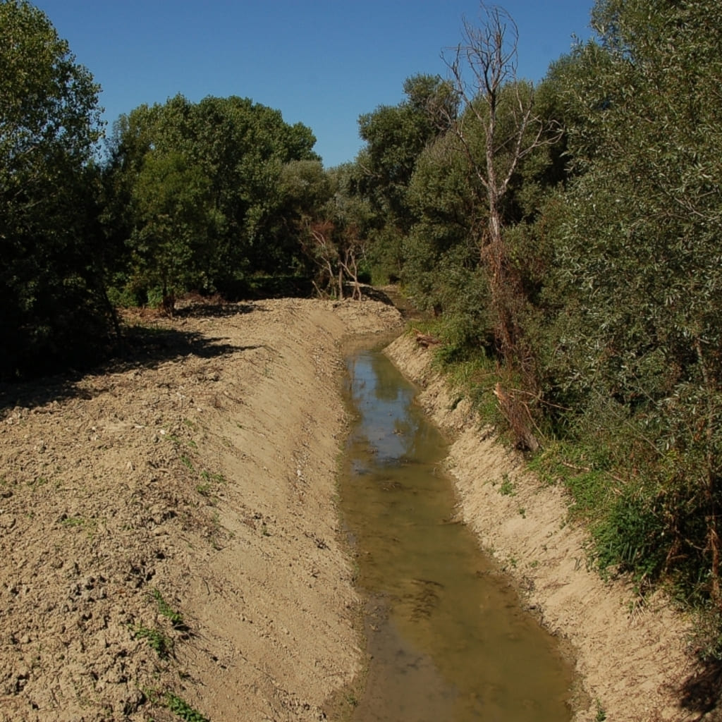 Fiume Osento in provincia di Chieti