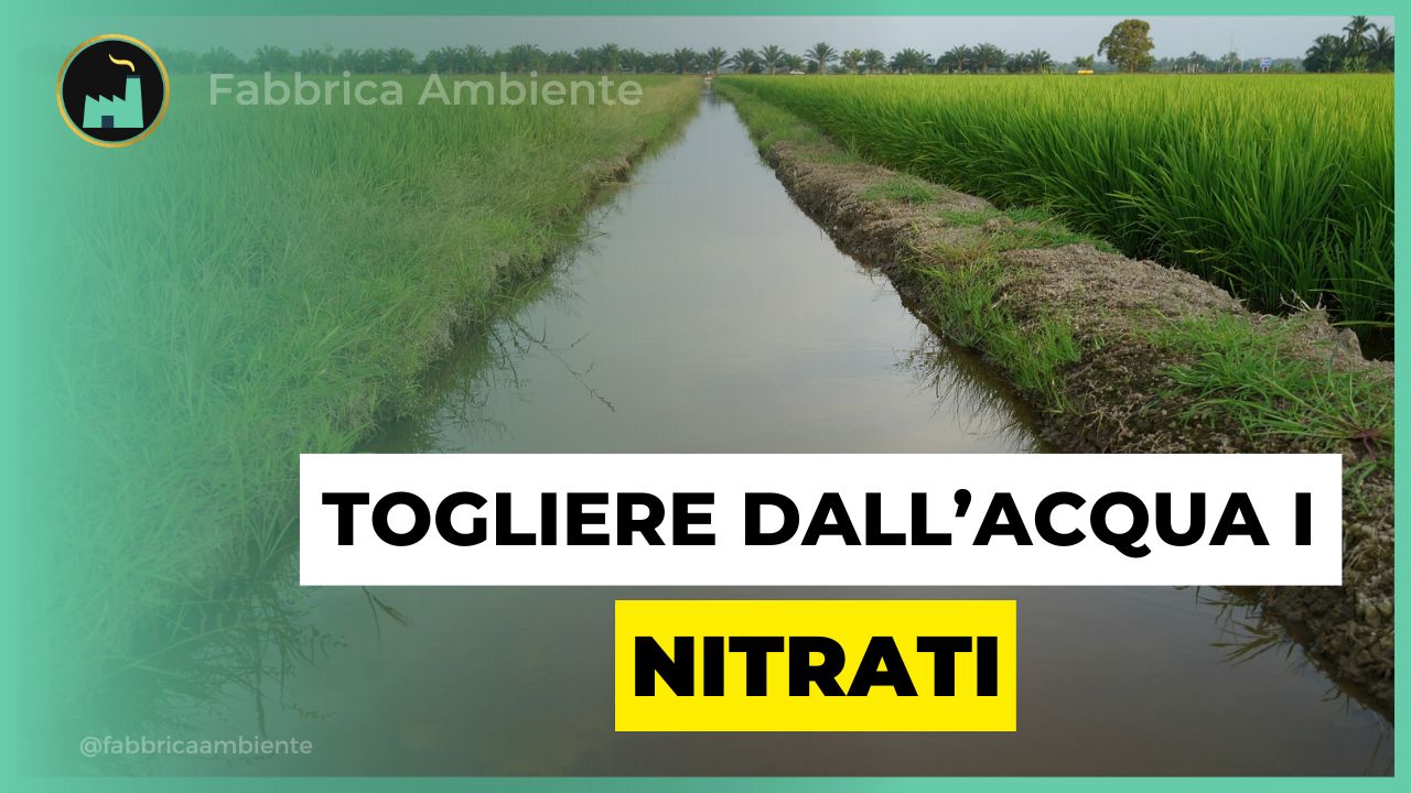 Nitrati in acqua cosa fare per migliorare la qualità delle acque