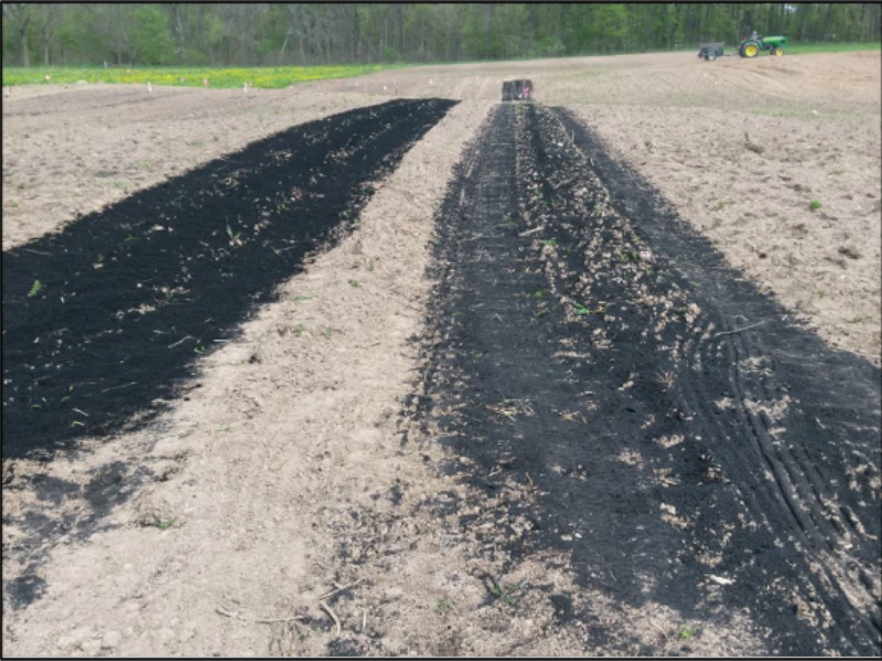 Un esempio di applicazione di Biochar al suolo prima di ogni altra azione - immagine Soil Science Society Of America