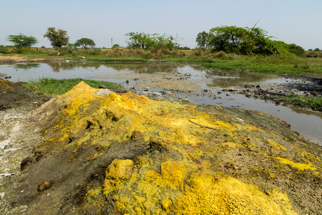 Una tipica contaminazione da Cromo - immagine ETH Zurich