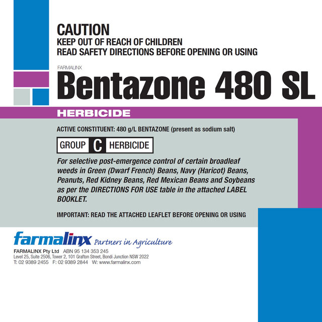 Il Bentazone non risponde a questo trattamento e deve essere rimosso con un'altra soluzione - immagine Farmalinx